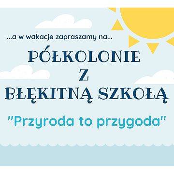 Grafika Półkolonie z Błękitną Szkołą we Władysławowie