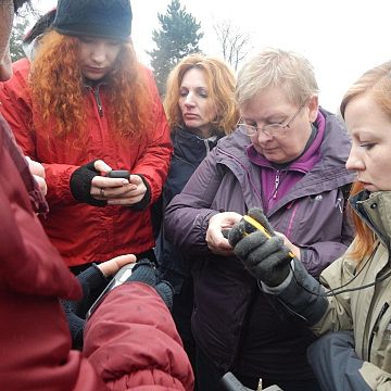 Grafika Szkolenie dla edukatorów w Błękitnej Szkole we Władysławowie.