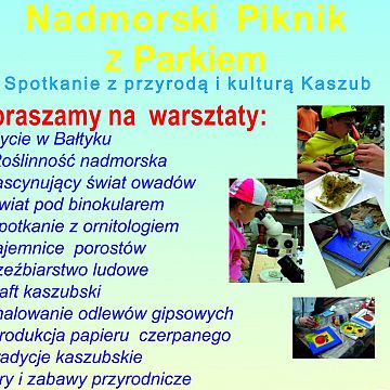 Grafika Zapraszamy na Nadmorski Piknik z Parkiem