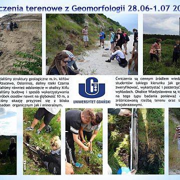 Grafika Ćwiczenia terenowe studentów geografii UG