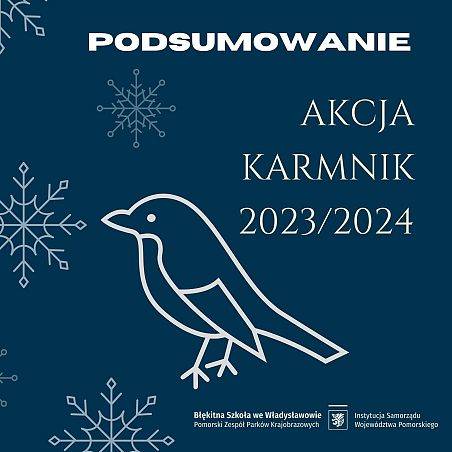 Akcja Karmnik 2023/2024 - podsumowanie grafika