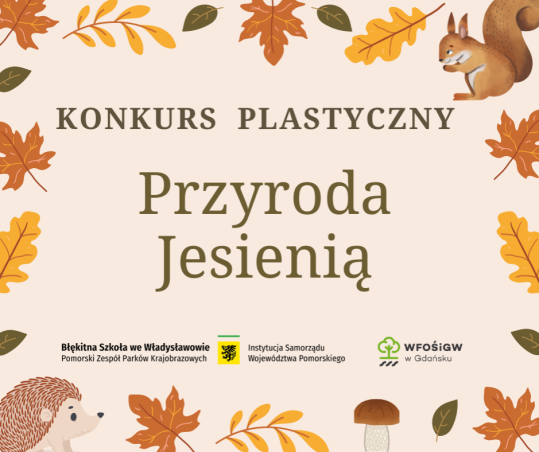 Konkurs plastyczny "Przyroda jesienią" grafika