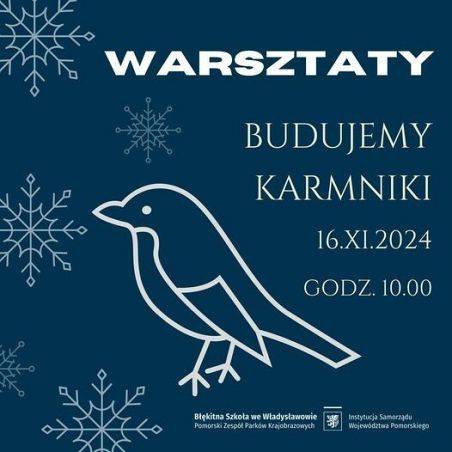 Grafika Budujemy karmniki – warsztaty dla małych i dużych